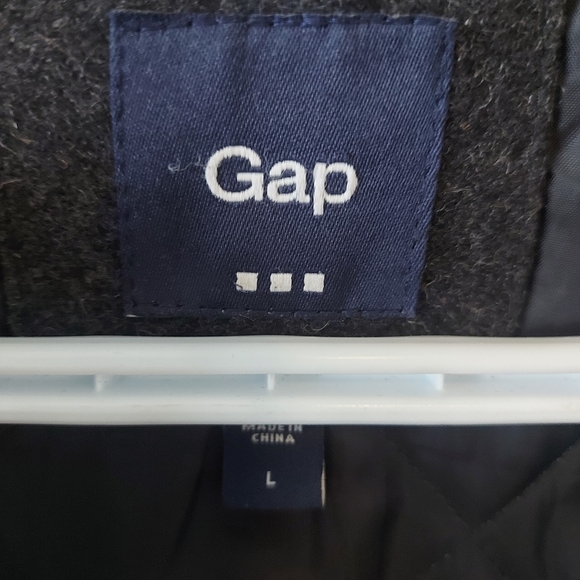 Gap mens large size wool coat - Picture 3 of 3